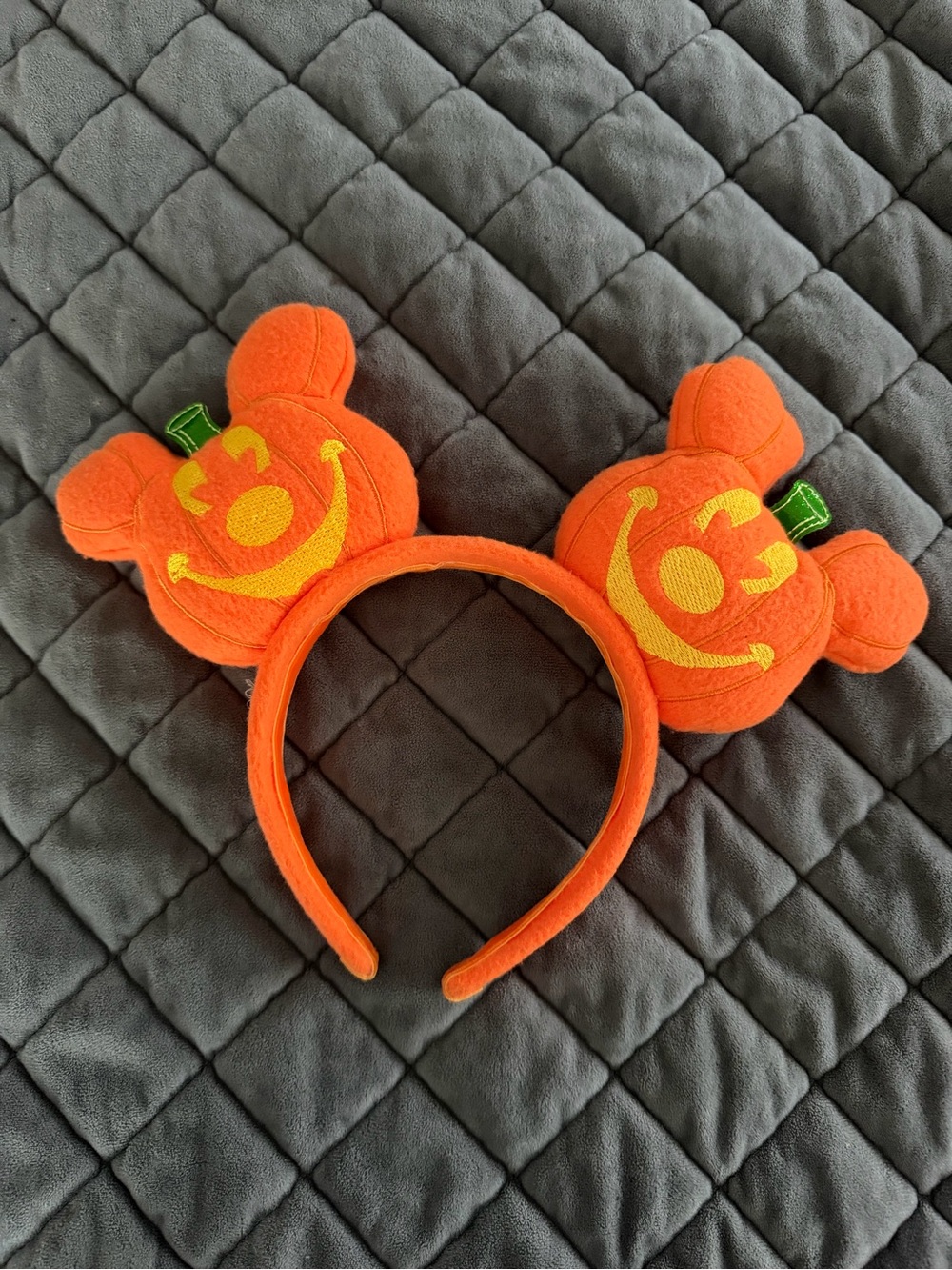 Mickey Pumpkin Ears Headband - Unbranded
